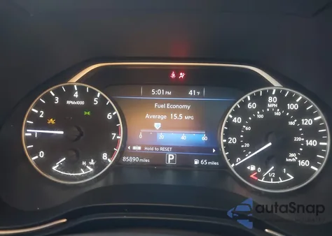 2016 Nissan Maxima 3.5 Sl z USA, uszkodzony, nr VIN 1N4AA6AP0GC432716